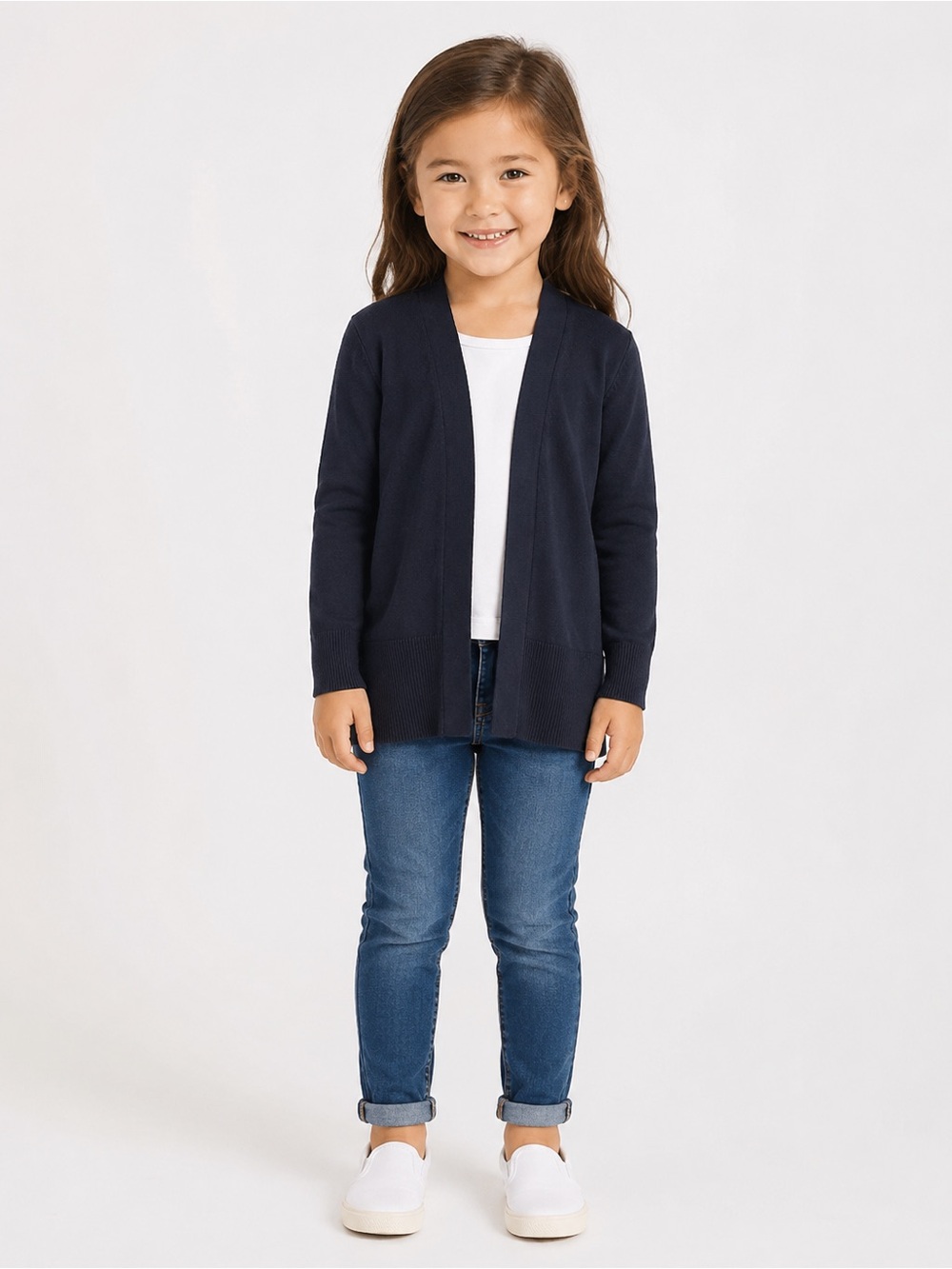Old Navy navy cardigan NWOT
Size: XS (5)
Never worn! Perfect condition.